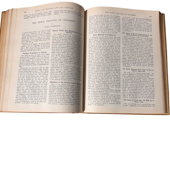 The Child Welfare Manual Set Of 2 Volumes 1915 Handbook For Parents & Teachers - Picture 11 of 16